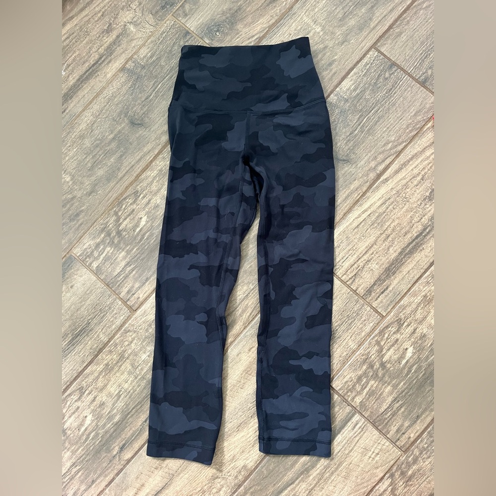 Lululemon Athletica Dark Camouflage Leggings